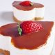 Coeurs de Saint-Valentin à la panna cotta et au caramel salé