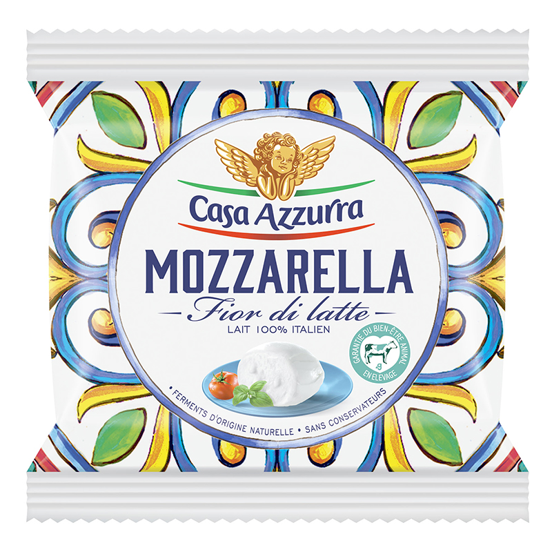 Mozzarella fior di latte 125g Casa Azzurra