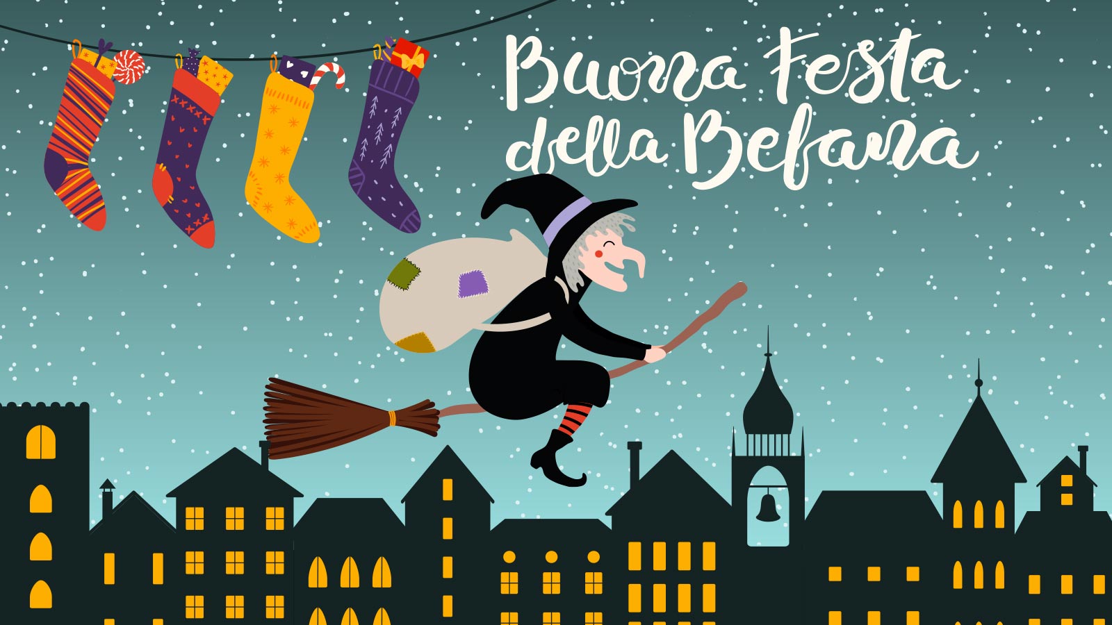 CASA AZZURRA vous souhaite une Bonne fête de la BEFANA !