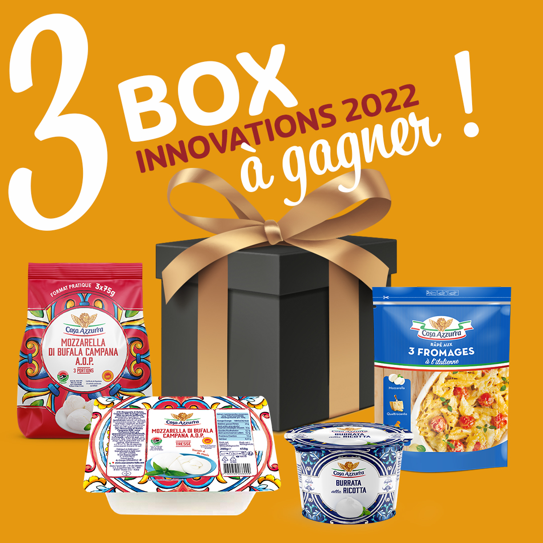 3 BOX INNOVATIONS À GAGNER !