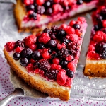 Cheesecake aux fruits rouges et à la ricotta Casa Azzurra