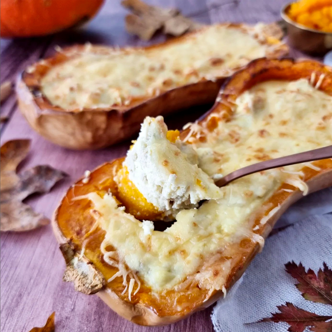 BUTTERNUT FARCI TOFU & RICOTTA