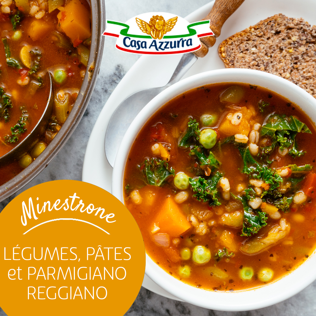 Minestone, soupe à l'italienne