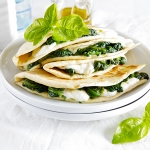 Piadina stracchino et roquette