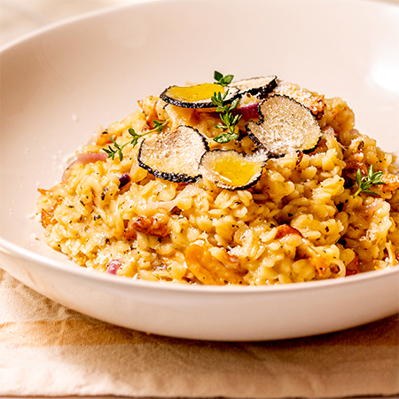 RISOTTO à la TRUFFE BLANCHE d'ALBA – Casa Azzurra