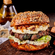 Burger aux noix et au gorgonzola Casa Azzurra