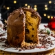 Panettone fourré au chocolat et au marscarpone Casa Azzurra