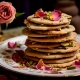 Cookies a la rose et aux éclats de pistaches