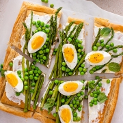 Quiche feuilletée aux légumes et au stracchino Casa Azzurra