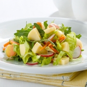 Salade fantaisie à la scamorza nature