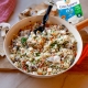 Riz basmati poêlé, à la feta Casa Azzurra, aux carottes et champignons