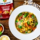 Tagliatelle aux girolles, aux fèves et au parmigiano reggiano AOP Casa Azzurra