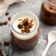 Panna cotta mascarpone Casa Azzurra au chocolat et café