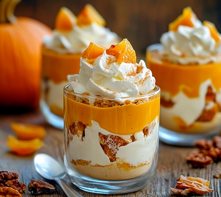 Tiramisu potiron mascarpone