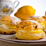 Scones au citron et à la ricotta riche en protéines naturelles Casa Azzurra