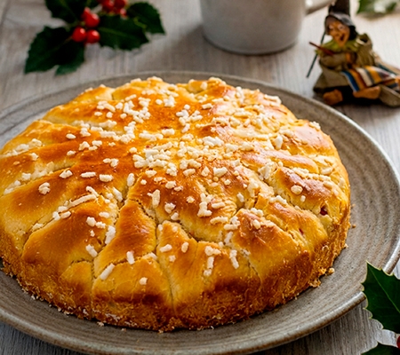 Focaccia della Befana au mascarpone Casa Azzurra
