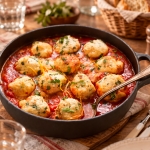Meatballs de poulet à la ricotta Casa Azzurra